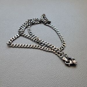 Vintage Italian Oxidized Sterling Silver Chain – Gold Masters S.P.A.